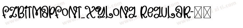 FZbitmapfont_xylong Regular字体转换